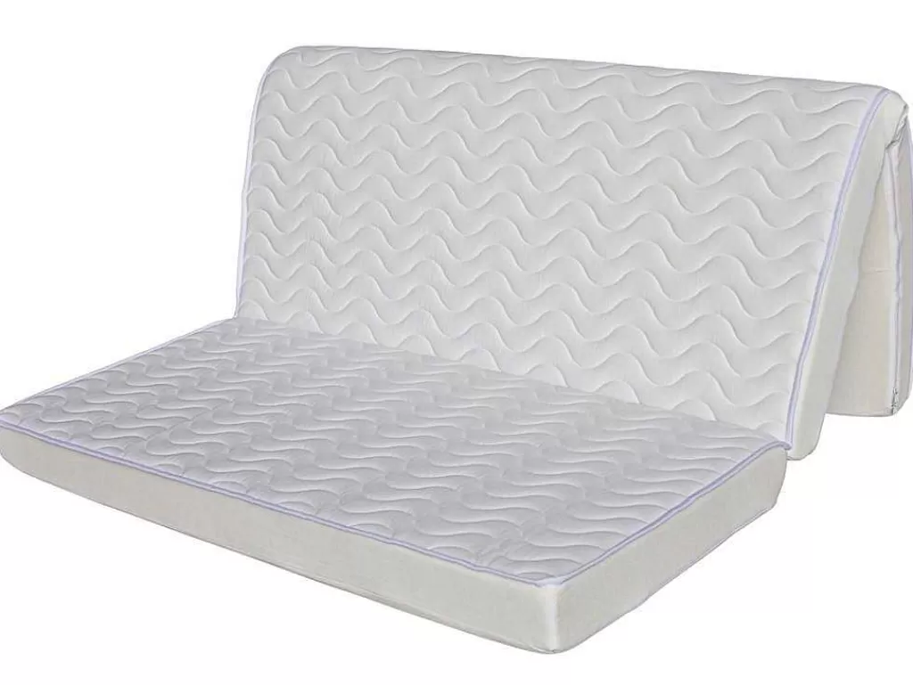 Colchão Para Sofá-Cama E Colchão Dobravel*DREAMEA Colchão De Espuma Dobravel Grande Conforto Party Da EsPéssura 12 Cm - 140X190 Cm