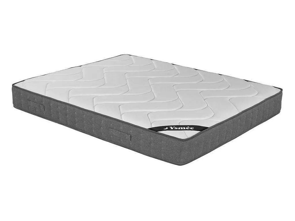Colchão De 2 Lugares*Ysmée Colchão De Molas Ensacadas 5 Zonas Conforto Memória De Forma Babylone Da Dreamea Esp. 23 Cm - 140X190 Cm