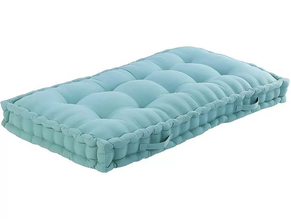 Têxtil De Casa*OZAIA Colchão Para Palete Em Algodao 120 X 60 X12 Cm Azul - Molia