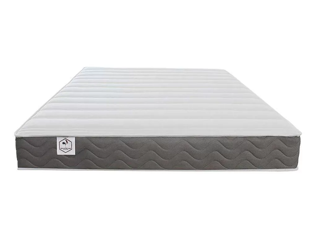 Conjunto Colchão E Sommier*DREAMEA Conjunto Artigos De Cama 160 X 200 Cm Sommier Com Espaco De Arrumação Branco + Colchão De Espuma Hd - Heaven Da