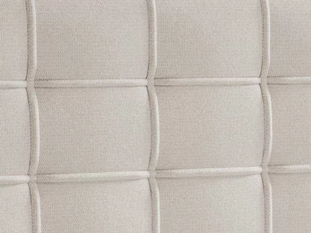 Cama Boxspring, Cama Continental*Ysmée Conjunto Completo Boxspring Com Cabeceira Estofada + Sommier + Colchão + Sobrecolchão 160 X 200 Cm Tecido Bege - Inao De Ysmee