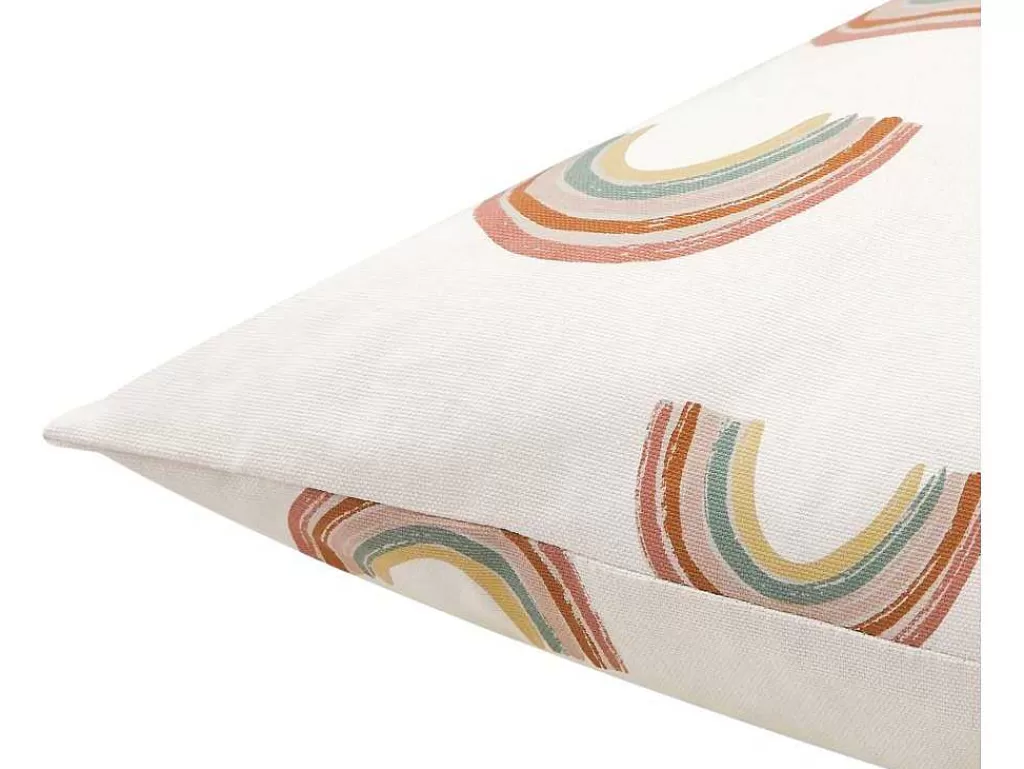Têxtil De Casa*OZAIA Conjunto De 2 Almofadas Arco-Iris Em Algodao 45 X 45 Cm Multicolor - Archy