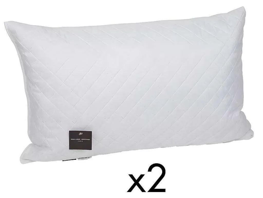 Almofada*Vente-unique Conjunto De 2 Almofadas Jean Louis Sherrer Memória De Forma 50 X 70 Cm 100% Poliester Selene