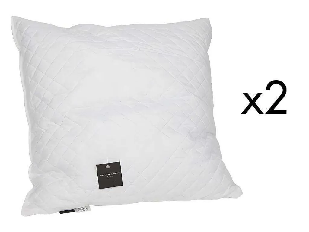 Almofada*Vente-unique Conjunto De 2 Almofadas Jean Louis Sherrer Memória De Forma 60 X 60 Cm 100% Poliester Selene