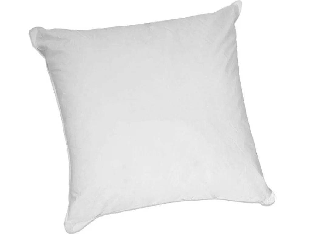 Almofada*Palacio Conjunto De 2 Almofadas Memória De Forma Memofill 60 X 60 Cm Percal De Algodao 91 Fios/Cm 750 G Branco - Auxence