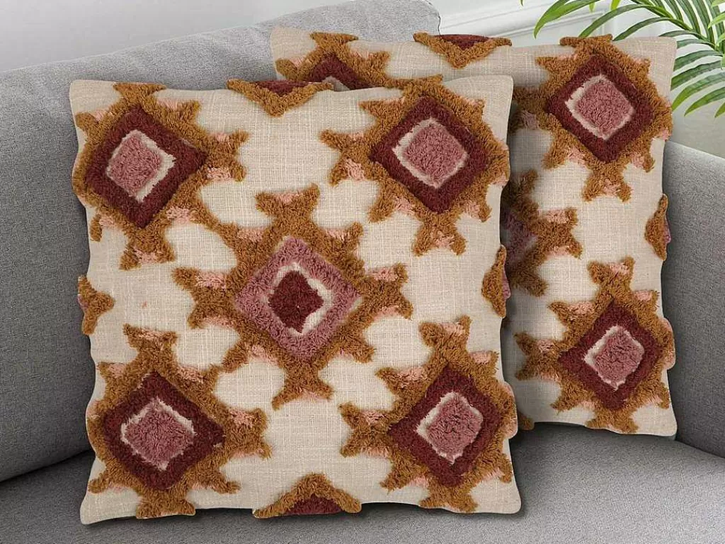 conjunto_de_2_almofadas_tufadas_45_x_45_cm_algodao_multicolor__magna_1.webp Têxtil De Casa*OZAIA Conjunto De 2 Almofadas Tufadas 45 X 45 Cm Algodao Multicolor - Magna