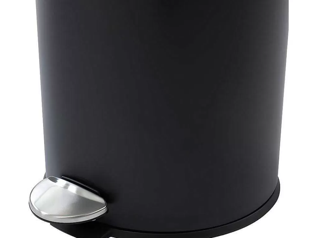 Acessórios E Arrumação De Cozinha*OZAIA Conjunto De 2 Caixotes Do Lixo Com Pedal Em Inox De 30 L E 3 L Cor Preto E Cobre - Pira