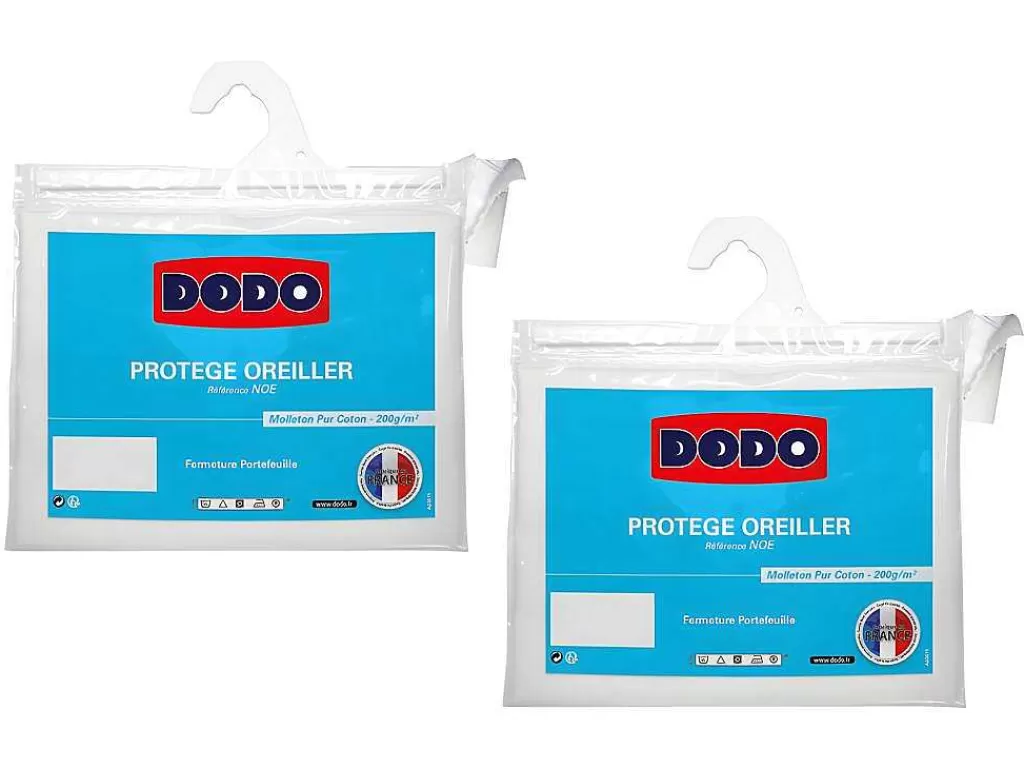 Almofada*DODO Conjunto De 2 Protetores De Almofadas Absorventes De 65X65 Cm - Ultra Conforto