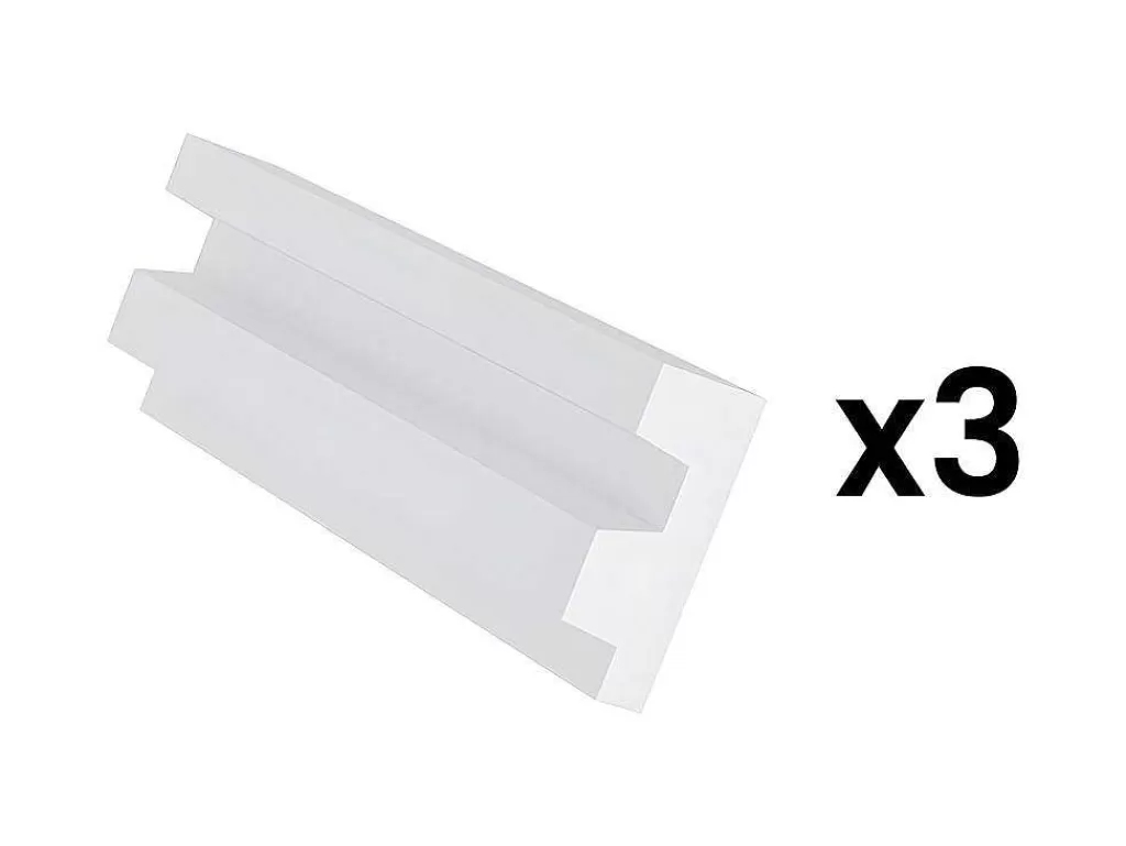 Rodape*Vente-unique Conjunto De 3 RodaPés Em Polistireno C290 X A5 Cm Branco - Ardeo