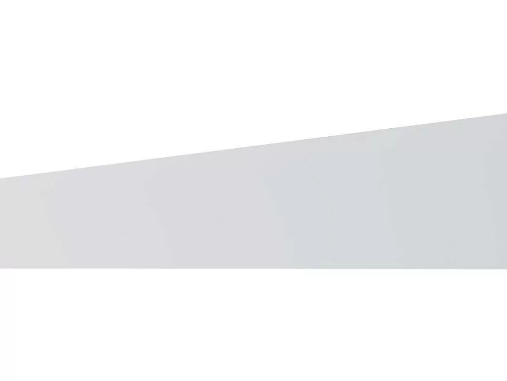 Rodape*Vente-unique Conjunto De 3 RodaPés Em Polistireno C290 X A5 Cm Branco - Ardeo