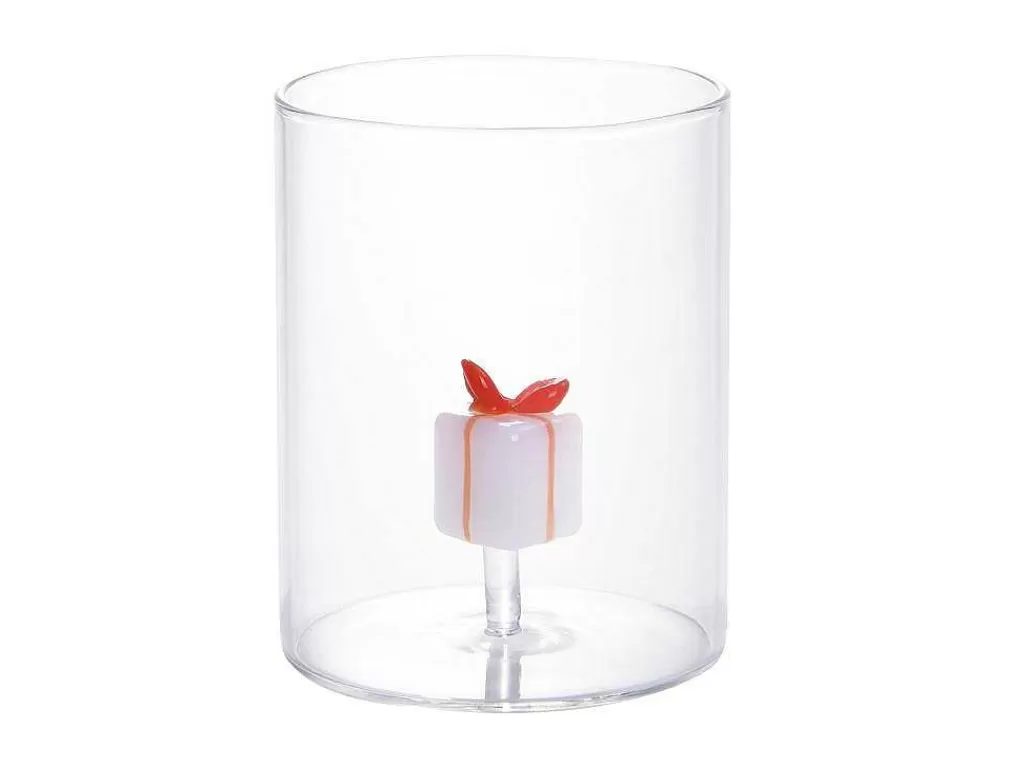 Louça E Utensílios De Cozinha*OZAIA Conjunto De 4 Copos Com Motivos De Natal D.7,5 X A.9,5 Cm - Scopa