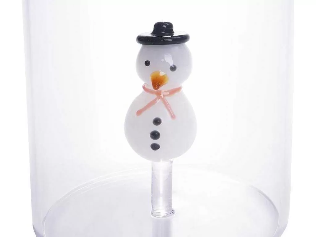 Louça E Utensílios De Cozinha*OZAIA Conjunto De 4 Copos Com Motivos De Natal D.7,5 X A.9,5 Cm - Scopa