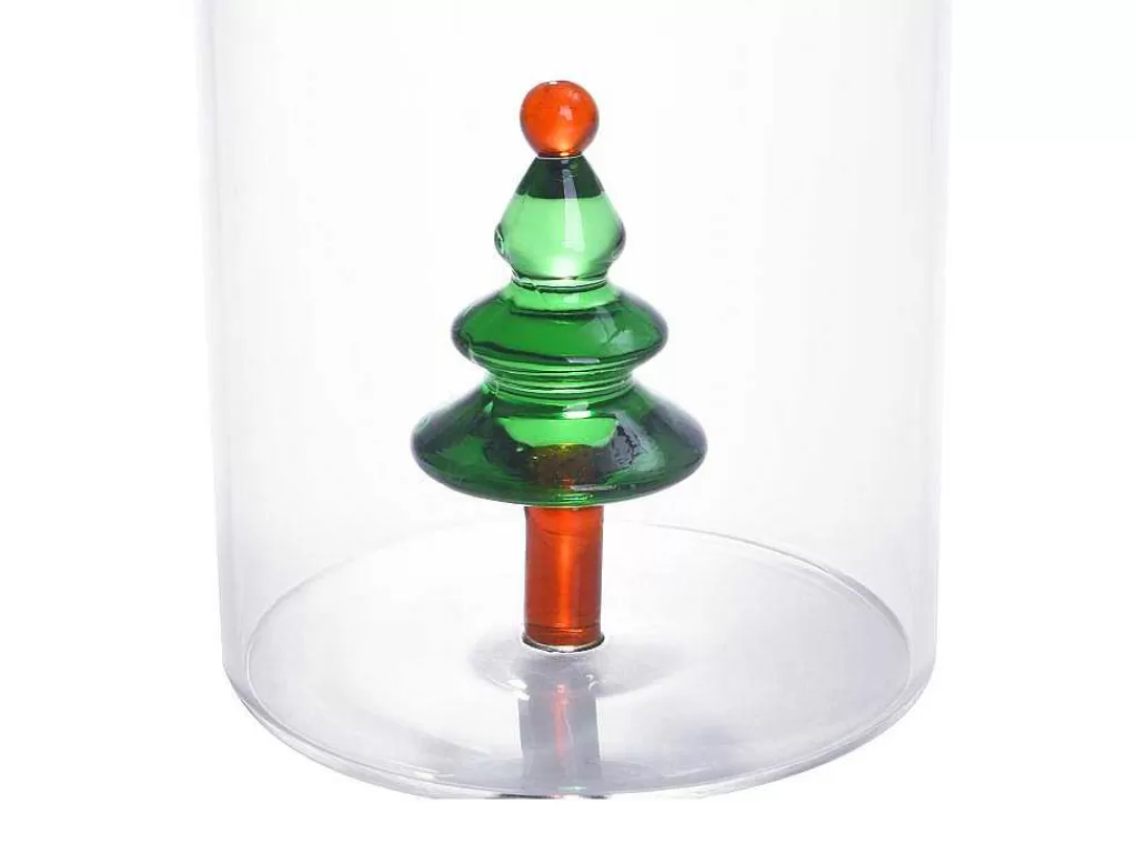 Louça E Utensílios De Cozinha*OZAIA Conjunto De 4 Copos Com Motivos De Natal D.7,5 X A.9,5 Cm - Scopa