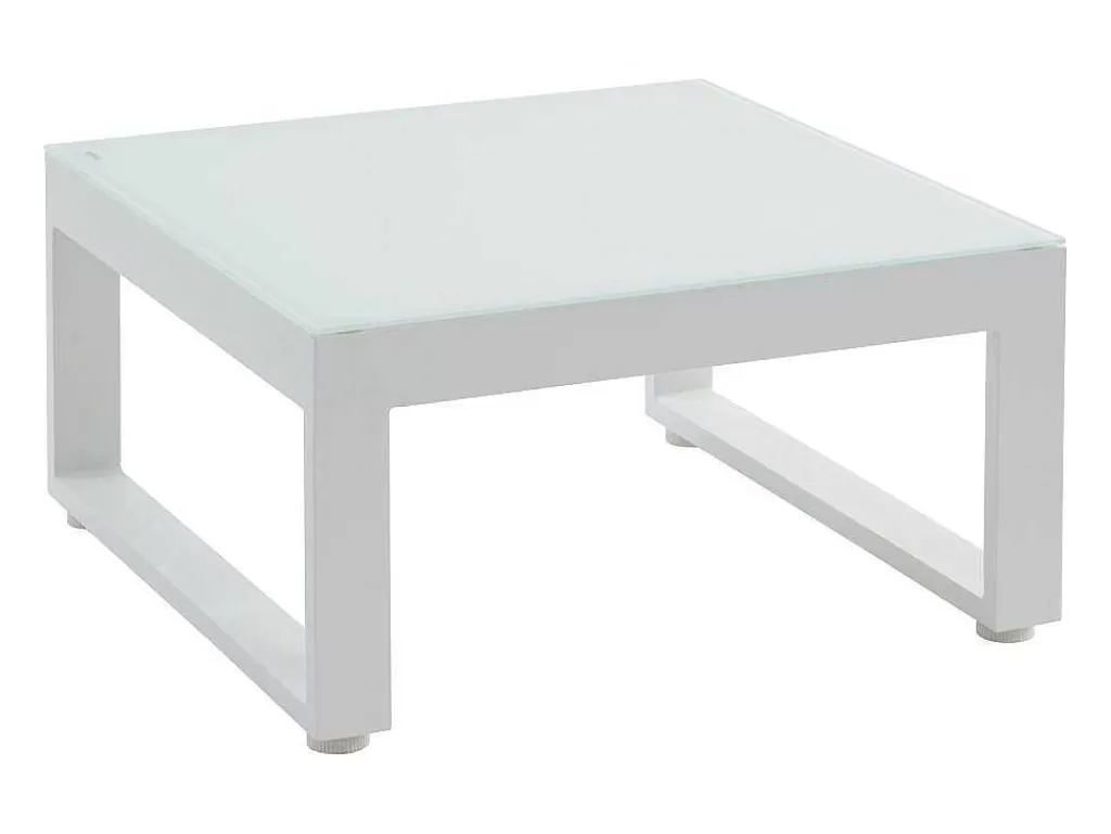 Conjunto Relax De Jardim*MYLIA Conjunto De Jardim Em Aluminio: Mesa De Centro E Sofá De Canto Levadico, 6 Lugares Cinzento - Palaos Ii