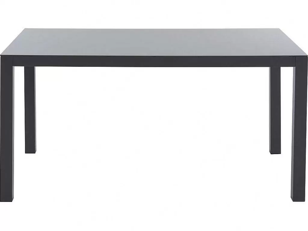Conjunto Mesa E Cadeiras De Jardim*MYLIA Conjunto De Jardim Em Aluminio, Uma Mesa C. 150 Cm E 6 Cadeiroes, Cinzento Antracite - Jolane