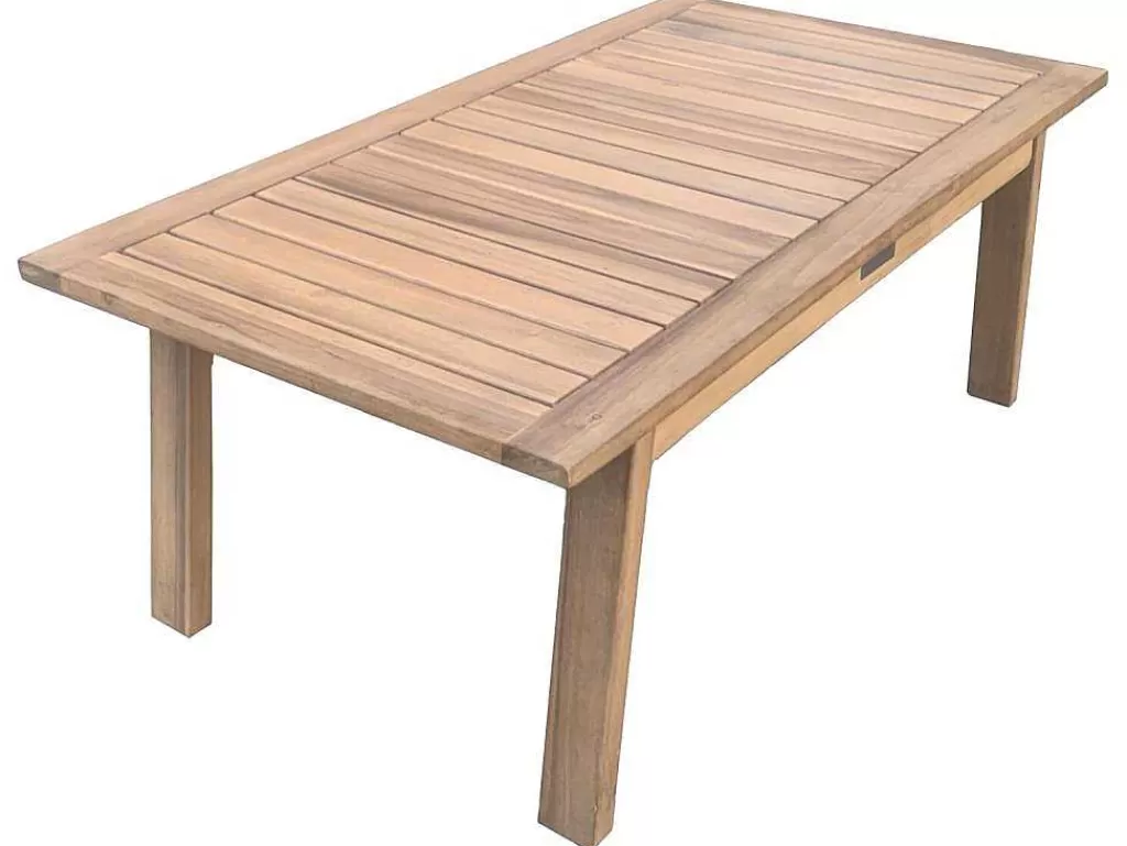 Conjunto Relax De Jardim*Happy Garden Conjunto De Mobiliário De Jardim De Acacia Gili - Almofadas Cinzentas