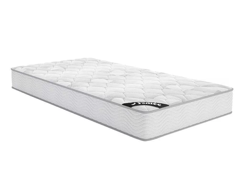 Conjunto Colchão E Sommier*Ysmée Conjunto Sommier + Colchão De Molas Ensacadas EsPéssura 20 Cm E Dimensao 90 X 190 Cm - Songe Da Ysmee