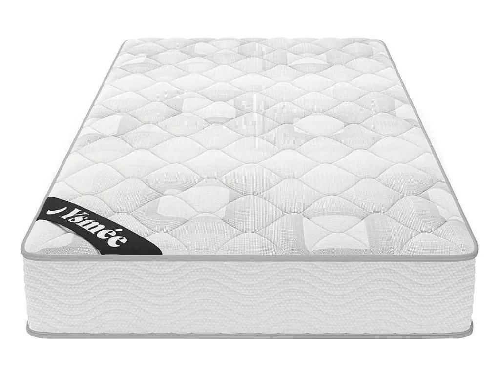 Conjunto Colchão E Sommier*Ysmée Conjunto Sommier + Colchão De Molas Ensacadas EsPéssura 20 Cm E Dimensao 90 X 190 Cm - Songe Da Ysmee