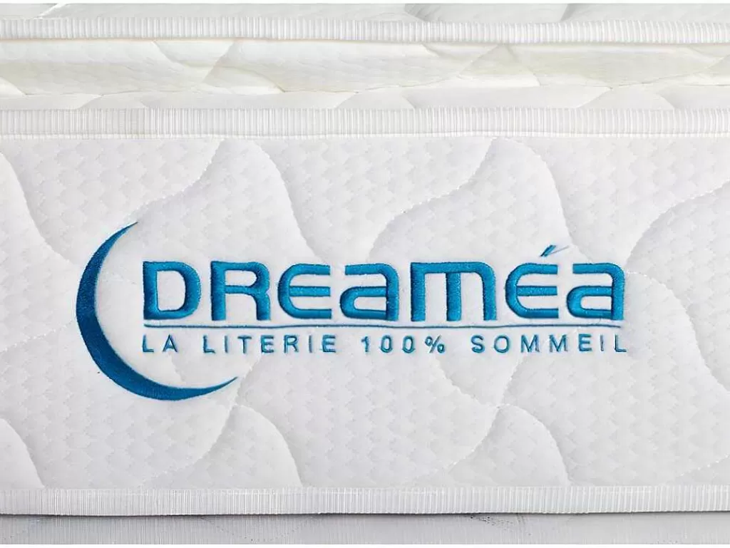 Conjunto Colchão E Sommier*DREAMEA Conjunto Sommier + Colchão Molas Ensacadas Sobrecolchão Integrado American Dream Da - 200 X 200 Cm