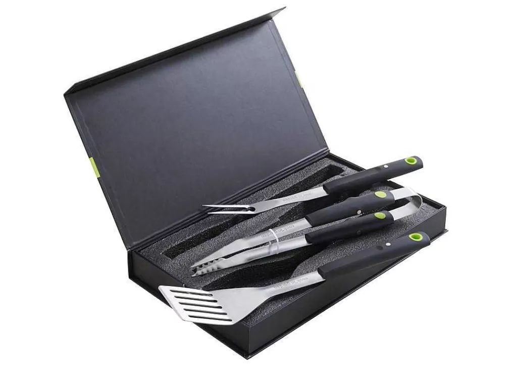 Louça E Utensílios De Cozinha*Cook'in Garden - Conjunto De 3 Acessórios Magneticos Para Barbecue