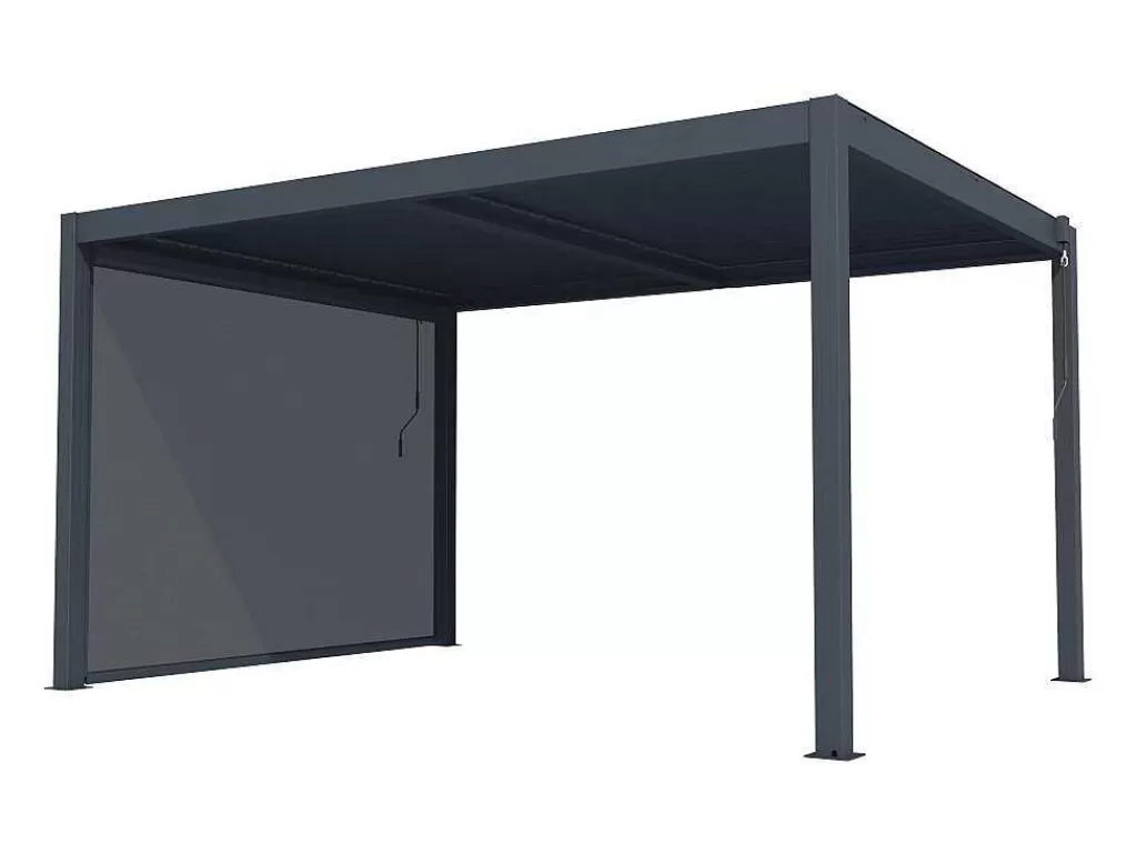 Pérgola, Coreto, Quiosque*EXPERTLAND Cortina Retratil Para Pérgola Bioclimatica L2,78 X A2,05 M - Viadana