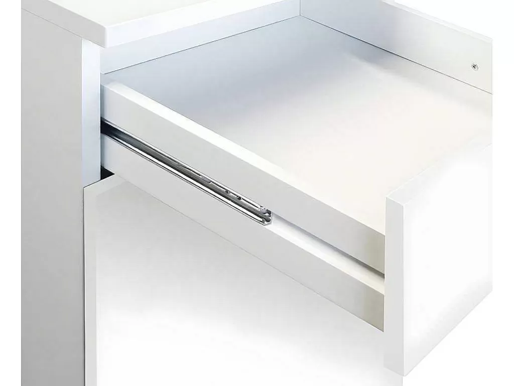 Móvel De Cozinha*Vente-unique Cozinha Completa De 180 Cm Com 6 Compartimentos De Arrumação Cor Branco - Trattoria