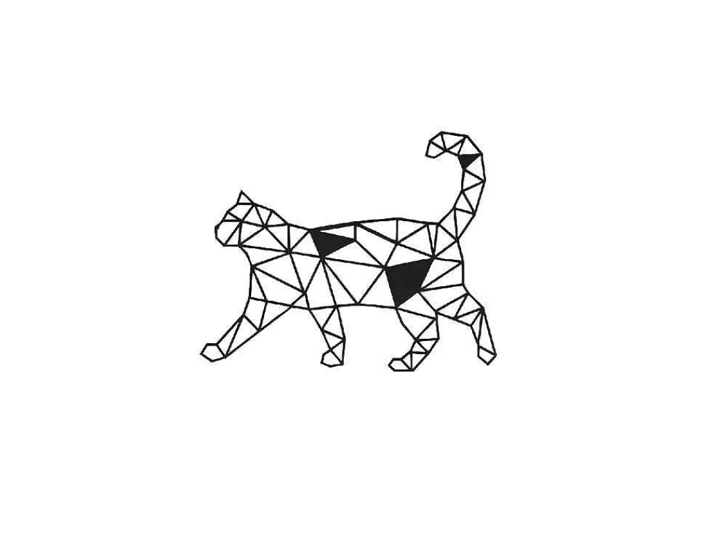 decorao_metalica_gatos_2_preto_46x15x37_cm_epikasa_1.webp Placa De Parede Decorativa*EPIKASA Decoração Metalica Gatos 2, Preto, 46X1,5X37 Cm,