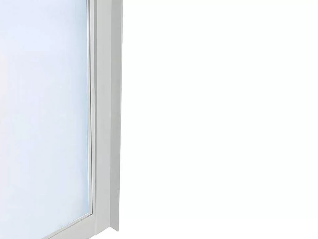 Divisória De Ambiente*Vente-unique Divisória De Atelier Em Aluminio Termolacado Branco De 90X105 Cm - Bayview