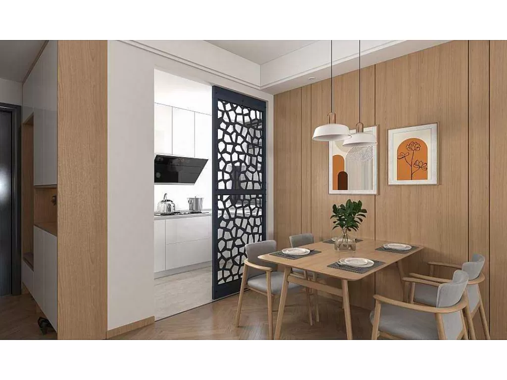 Divisória De Interior*Vente-unique Divisória Em Aco Galvanizado L88 X A245 Cm Antracite Altura Ajustavel - Laduna