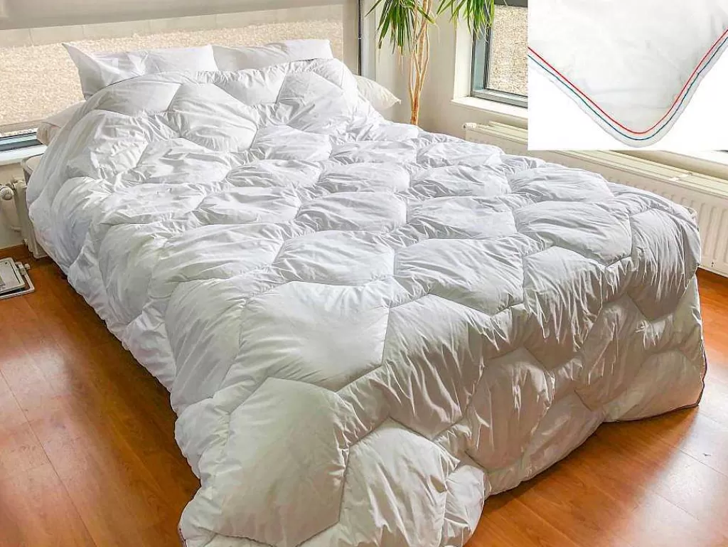 Edredão*Palacio Edredão Sensacao Penas Em Percal De Algodao 91 Fios/Cm 240 X 260 Cm 400 G/M Branco - Auxence