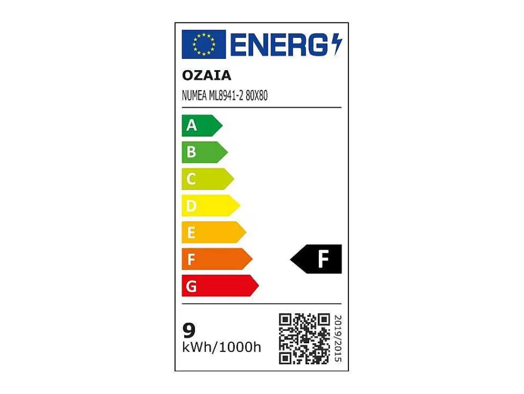 Acessórios De Casa De Banho*OZAIA Espelho De Casa De Banho Luminoso Redondo Preto Com Leds D. 80 Cm - Numea