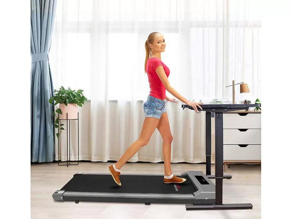 Fitness*Vente-unique Esteira Elétrica Com Exibicao De Lcd Para Exercicios De Escritório Em Casa