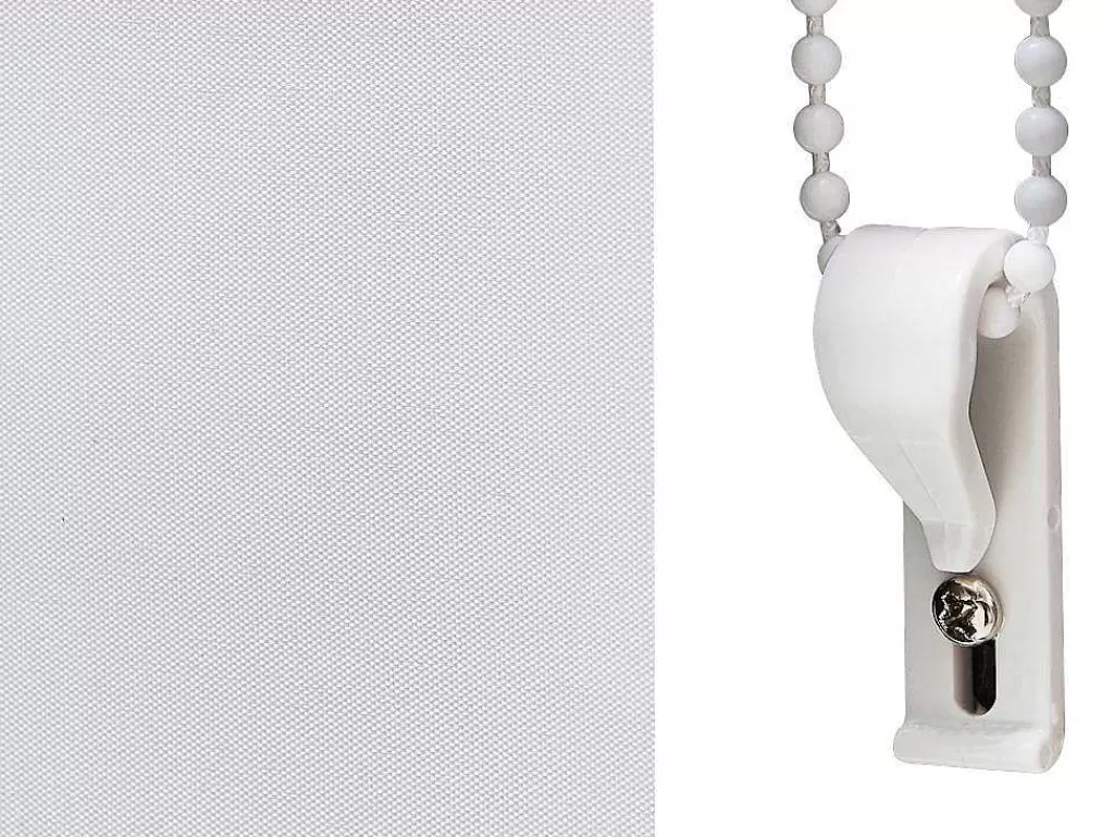 Persianas De Interior*Vente-unique Estore Opaco Em Poliester - 180 X 180 Cm - Branco - Marrila