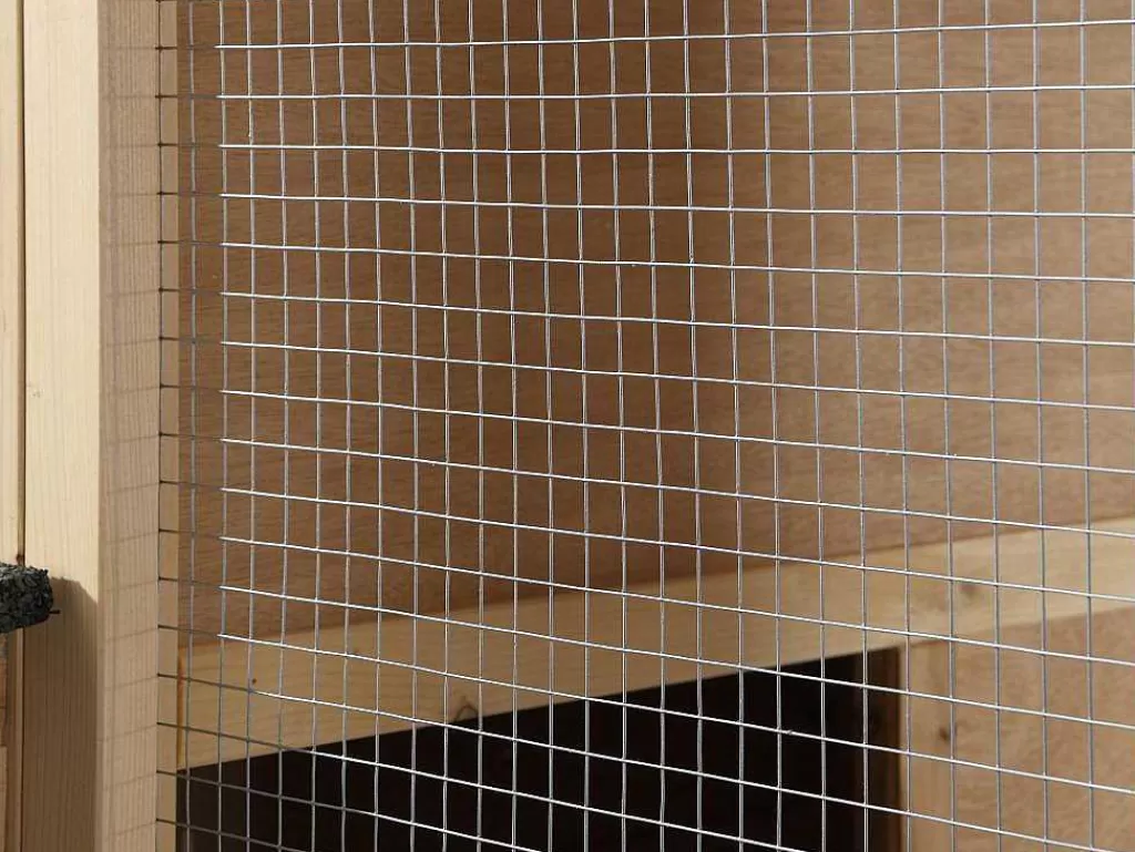 Acessórios Para Animais De Estimação*Vente-unique Galinheiro Em Madeira Com Cerca Para 8 Galinhas C. 201 X L. 142 X A. 171 Cm Natural - Gallus