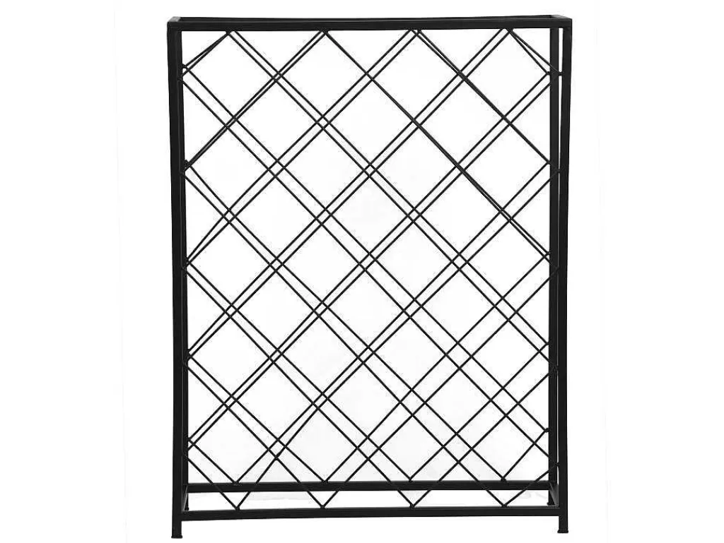 Acessórios De Arrumação*OZAIA Garrafeira, 32 Garrafas, L55 X A71 Cm Metal Preto - Bolinar