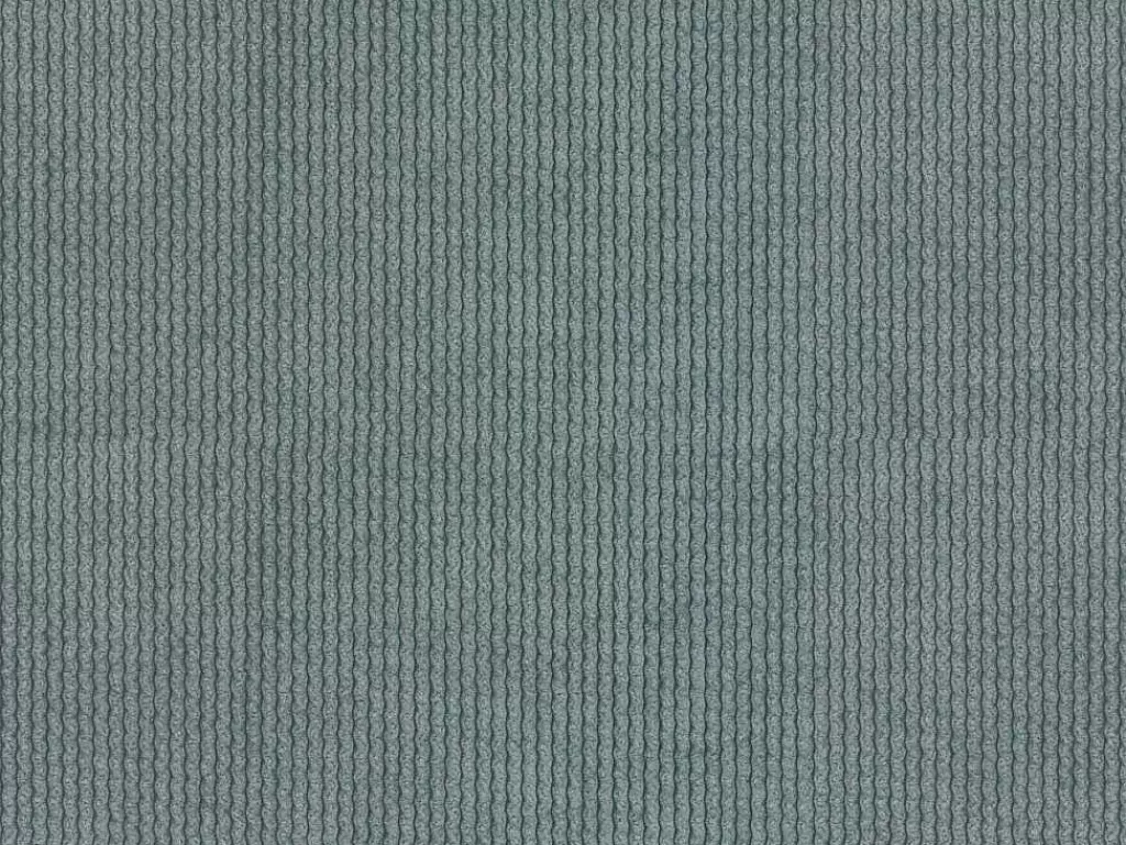 Sofá De Canto*Maison Céphy Grande Sofá De Canto Direito Em Tecido Texturizado Azul - Pogni