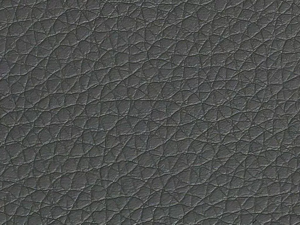 Sofá*Vente-unique Grande Sofá Panorâmico 7 Lugares Em Pele Sintética Duas Cores: Cinzento E Branco - Scosy