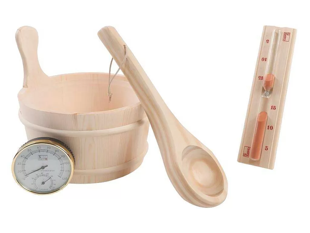 Acessórios Para Sauna*Vente-unique Kit Acessórios Para Sauna