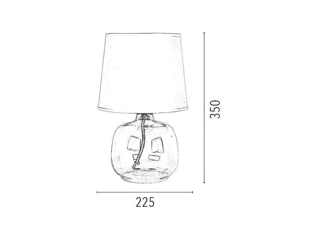 lampada_de_mesa_mandy_vermelho_transparente_225x225x35_cm_epikasa_6.webp Candeeiro De Mesa*EPIKASA Lampada De Mesa Mandy, Vermelho, Transparente, 22,5X22,5X35 Cm,