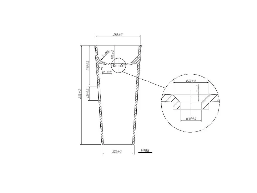 Promoções Casa De Banho & Bem-Estar*Shower & Design Lavatório Com Pe Retangular Em Solid Surface Cor Branco - Tilicho