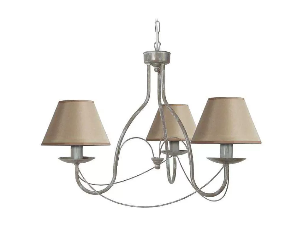 lustre_tosel_provencale_tecido_braco_taupe_d62_x_h80_cm_1.webp Lustre*TOSEL Lustre Provencale Tecido Braco Taupe D62 X H80 Cm