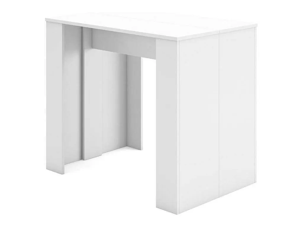 Mesa De Jantar*Skraut Home Mesa Consola Extensivel, 220, Para 10 Péssoas, Mesa De Jantar, Branco