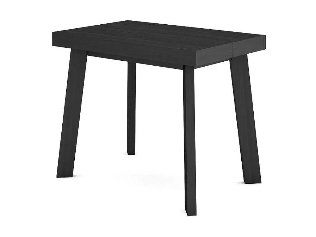 mesa_consola_extensivel_300_para_14_pssoas_ps_de_madeira_preto_e_carvahlo_6.webp Consola*Skraut Home Mesa Consola Extensivel, 300, Para 14 Péssoas, Pés De Madeira, Preto E Carvahlo