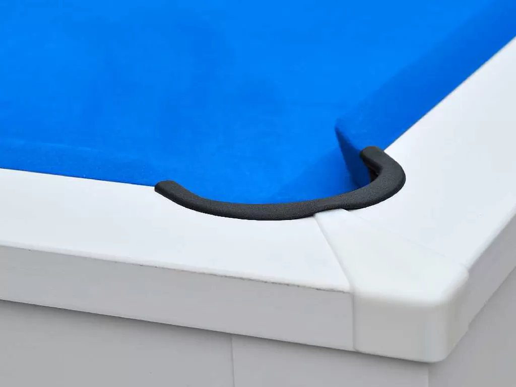 Mesa De Jantar*Vente-unique Mesa Convertivel - Mesa De Bilhar Snooker - Altura Ajustavel - 207*114*79 Cm