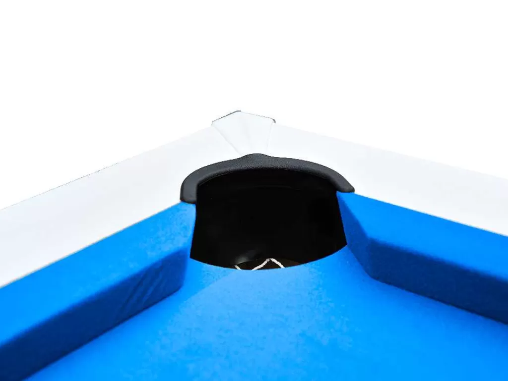 Mesa De Jantar*Vente-unique Mesa Convertivel - Mesa De Bilhar Snooker - Altura Ajustavel - 207*114*79 Cm