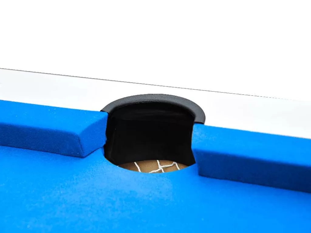 Mesa De Jantar*Vente-unique Mesa Convertivel - Mesa De Bilhar Snooker - Altura Ajustavel - 207*114*79 Cm