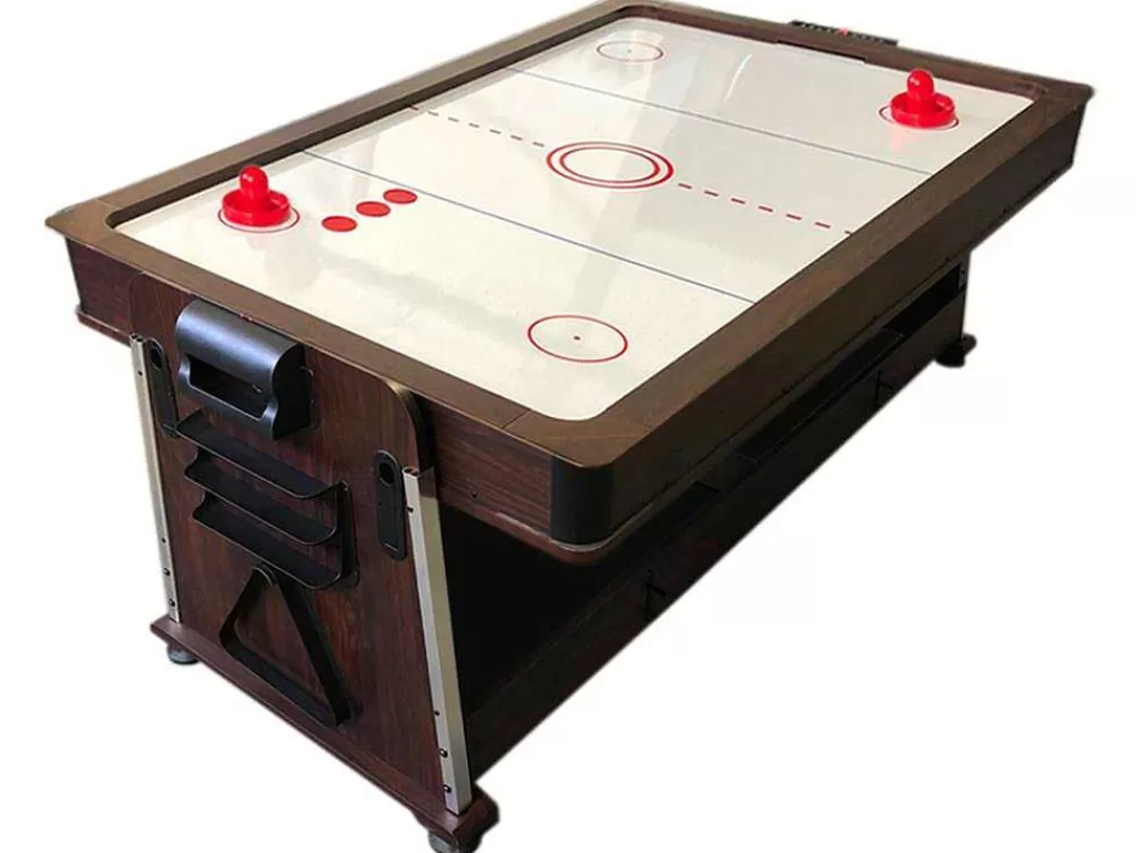 Jogo De Interior*ELITESHOPPING Mesa De Bilhar 7 Pés Multijogo Verde Air Hockey + Ping Pong - Stark