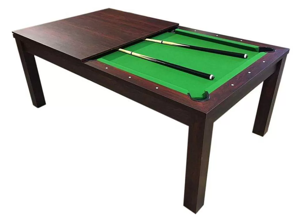 Jogo De Interior*ELITESHOPPING Mesa De Bilhar 7 Pés Verde Conversivel En Mesa Artemis