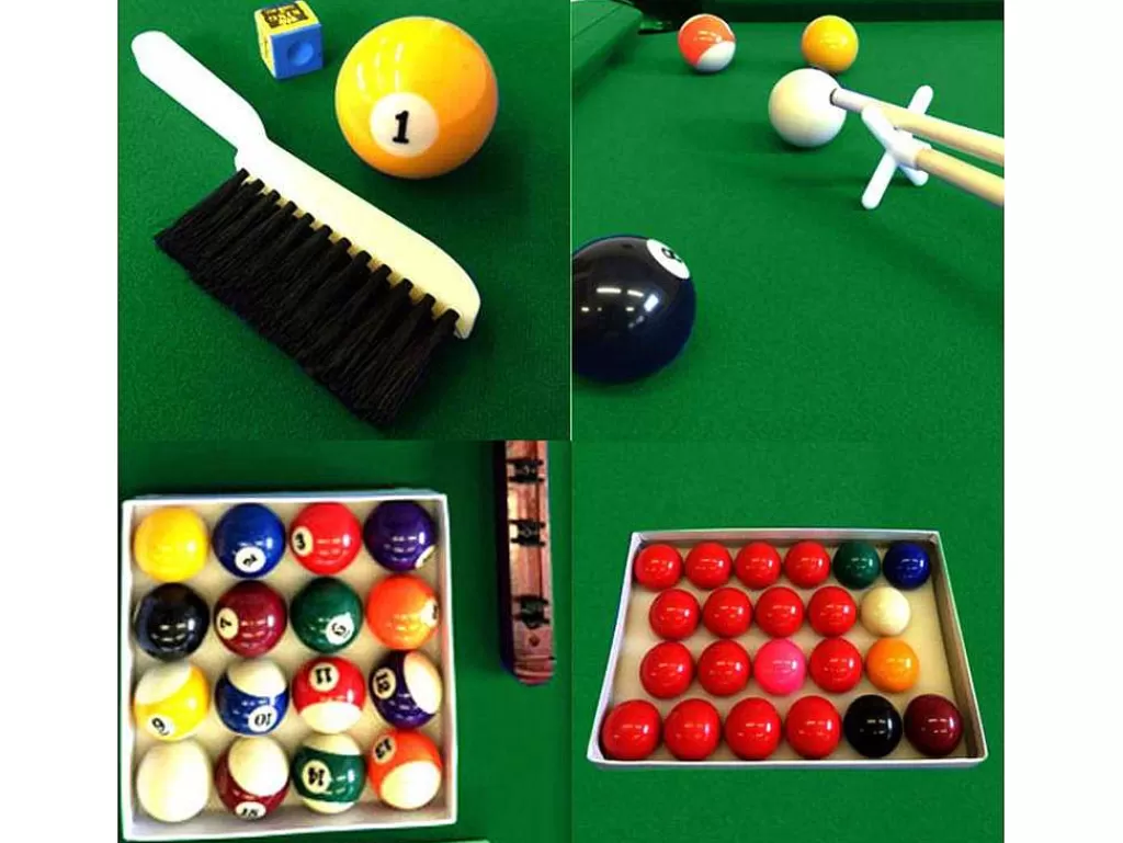 Jogo De Interior*ELITESHOPPING Mesa De Bilhar De 8 Pés Com Banco De Armazenamento Viper Green