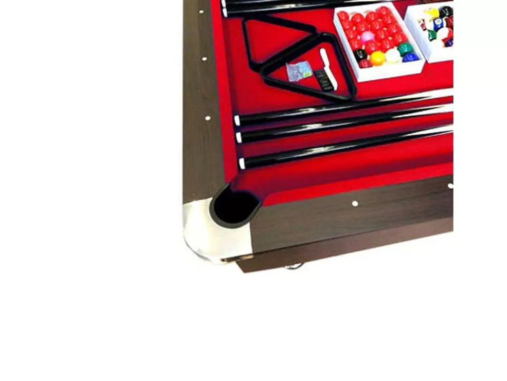Jogo De Interior*ELITESHOPPING Mesa De Bilhar De 8 Pés Com Banco De Armazenamento Viper Red